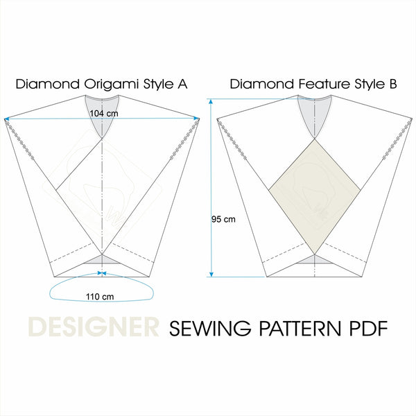 Diamond Dress-MINI Pattern PDF
