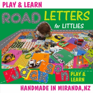 Littlie ROAD Letters x6