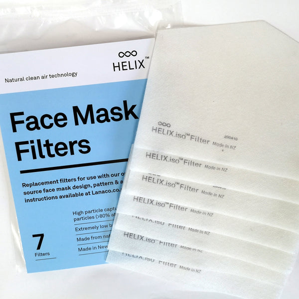 HELIX.iso™ Face Mask Filter - Pack 7