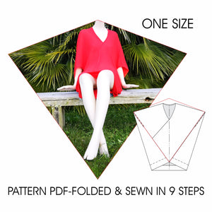 Diamond Dress pattern PDF