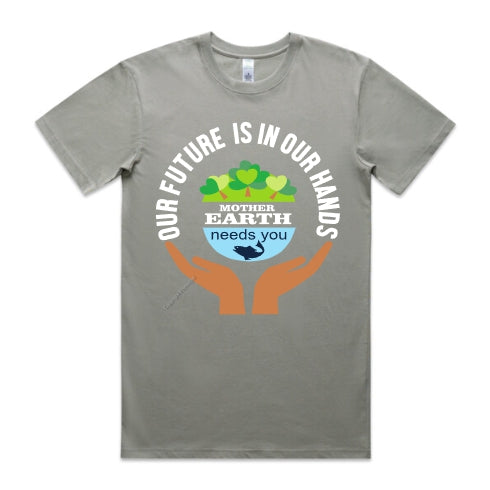 Our Future - Mens Printed Organic Tee