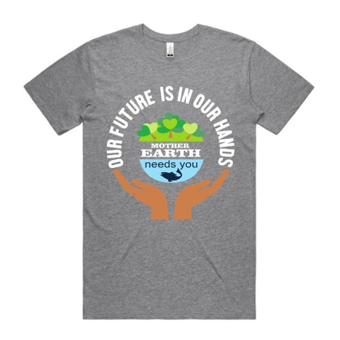 Our Future - Mens Printed Organic Tee