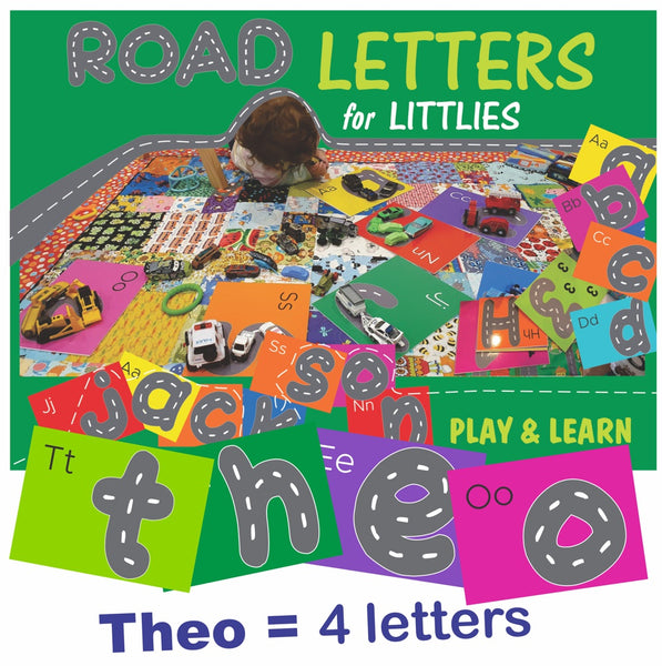 Littlie ROAD Letters x6