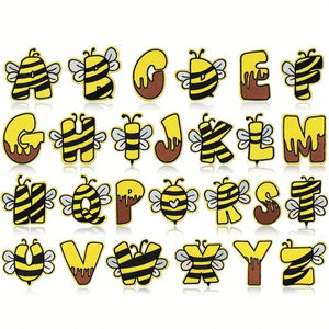 DIY Iron-on WordKit: Yellow Bees