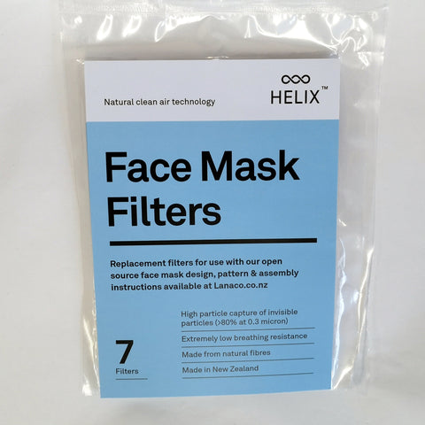 HELIX.iso™ Face Mask Filter - Pack 7