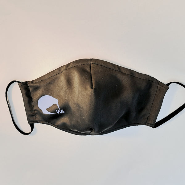 WK-Kiwi Washable Face Mask: Dark with Filter
